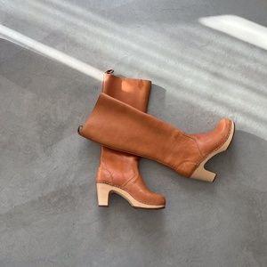 Swedish Hasbeens Knee High Boots